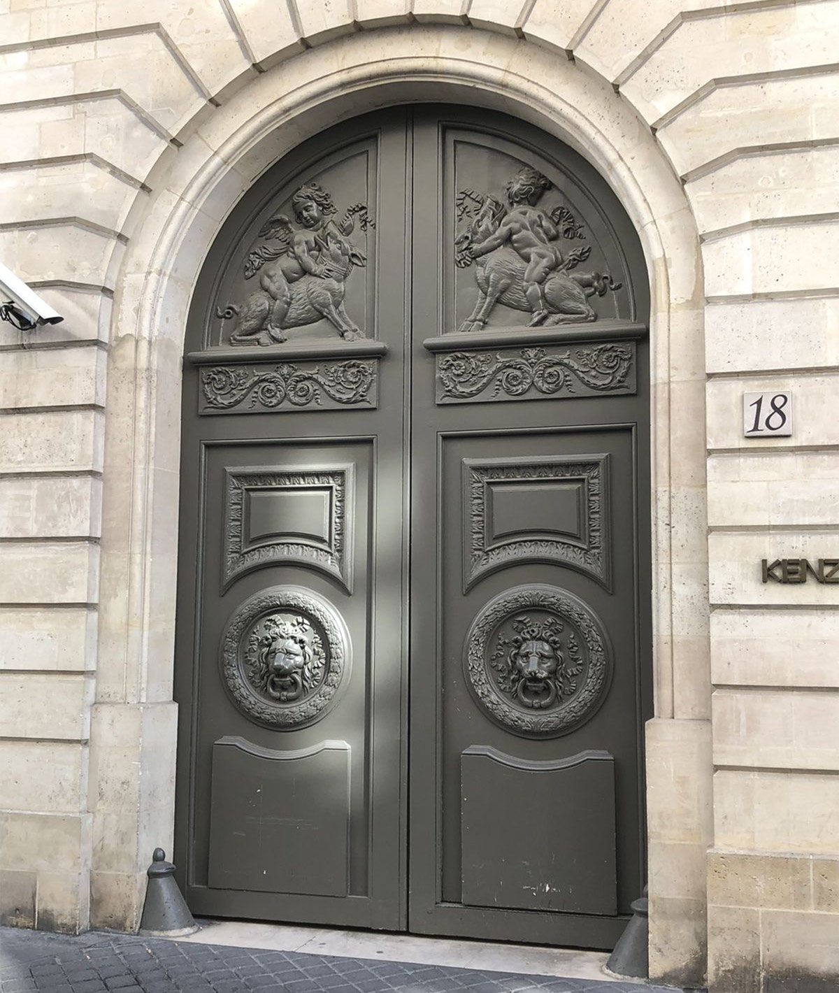 porte ancienne copropriété